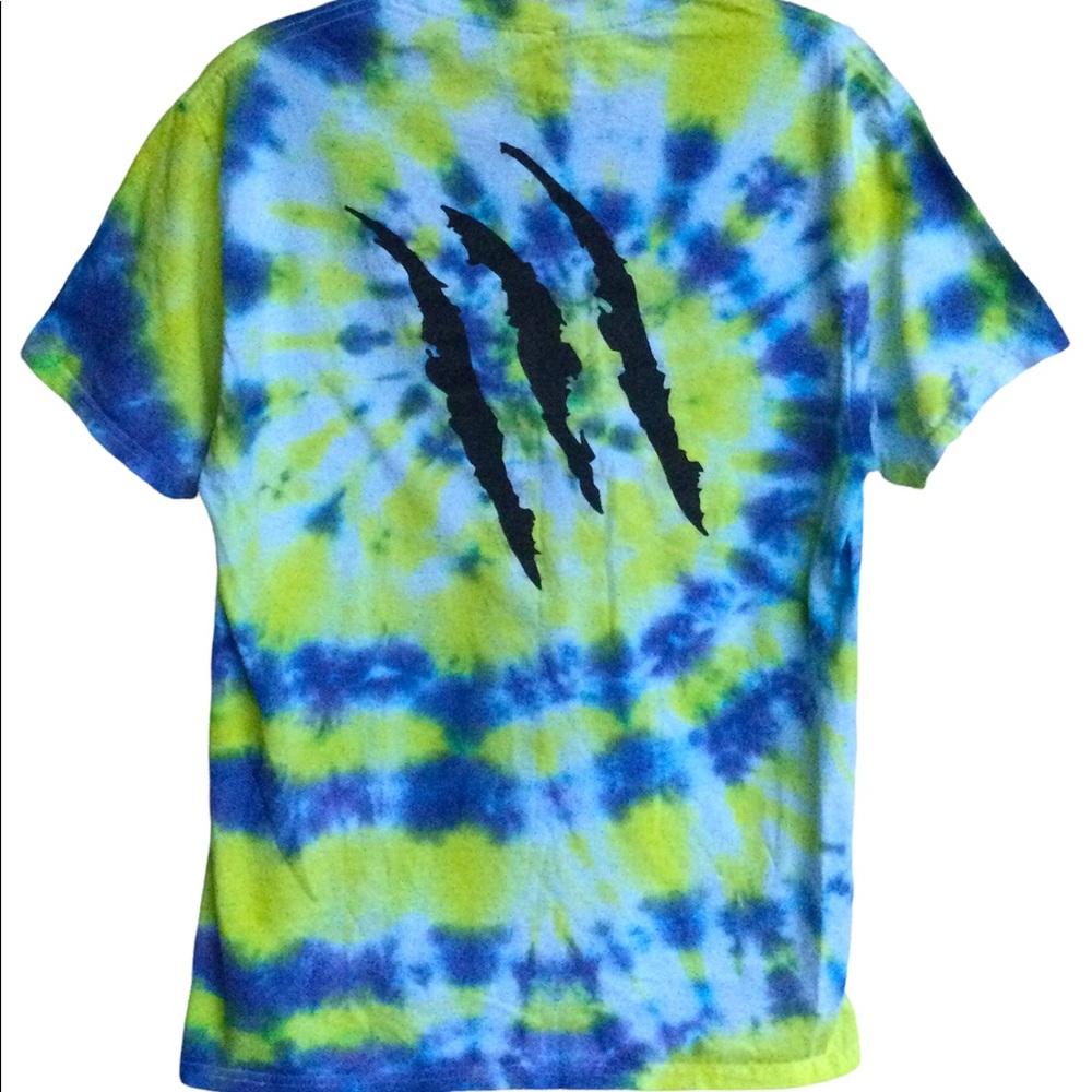 🌟4xHP!🌟 X-Men Custom Tie Dye T-Shirt - Issue 11 Wolverine Jim Lee B & W Cover - Picture 6 of 6